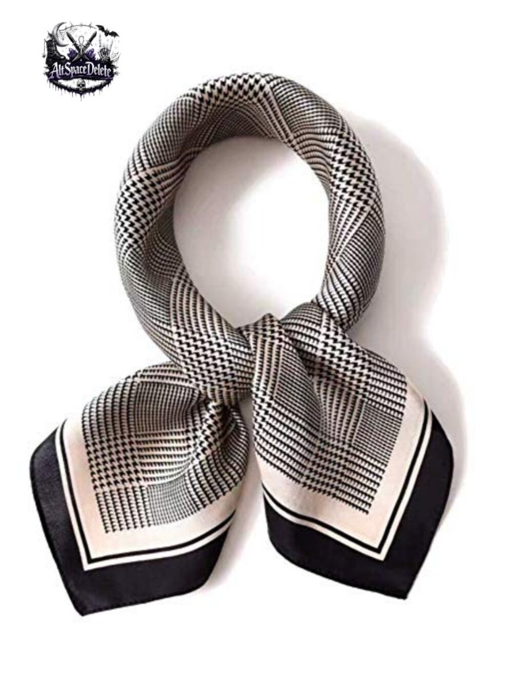 100% Mulberry Silk Scarf 21" Square Neckerchief Gift Packed